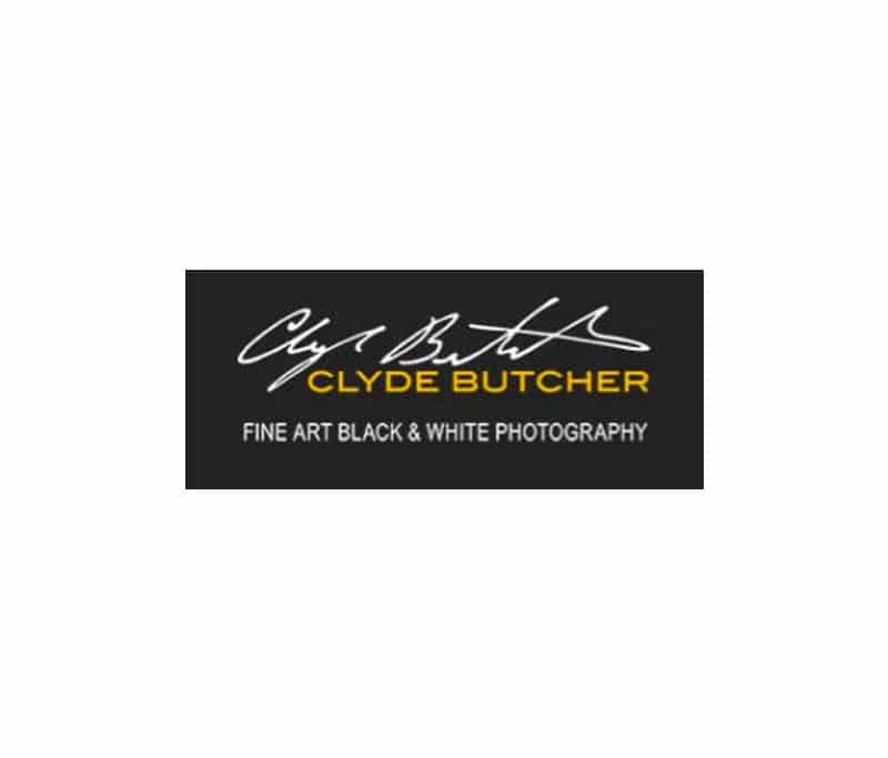 The "Clyde Butcher Gallery' logo