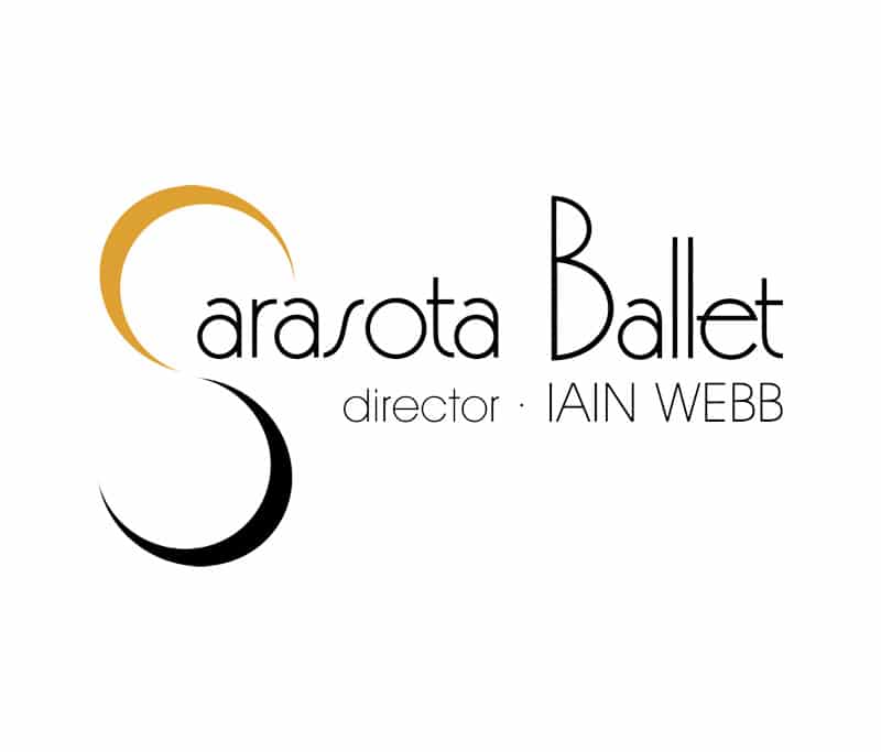 The "Sarasota Ballet: Director - Iain Webb" Logo