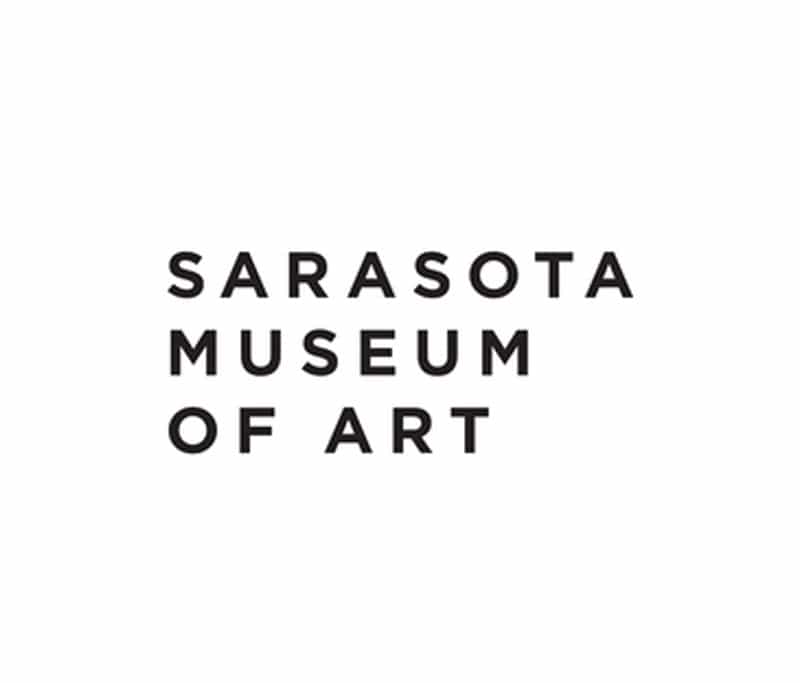 The "Sarasota Museum of Art" logo