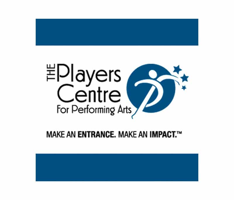 The "Players Center for Performing Arts" logo
