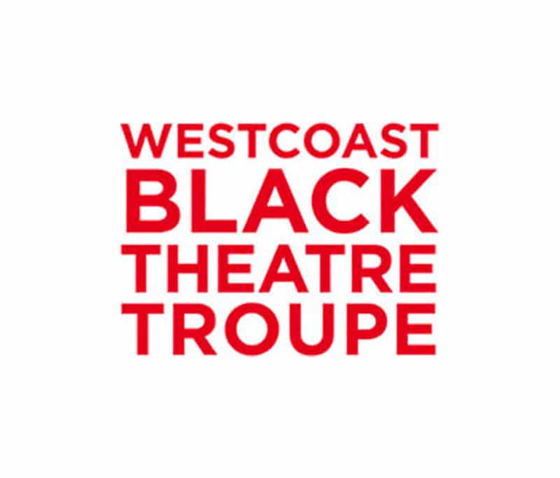 The "Westcoast Black Theatre Troupe" logo