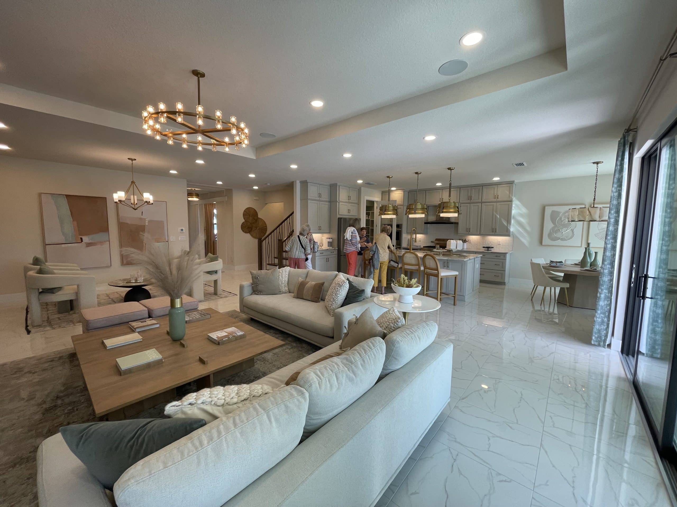 Wellen Park model home interior