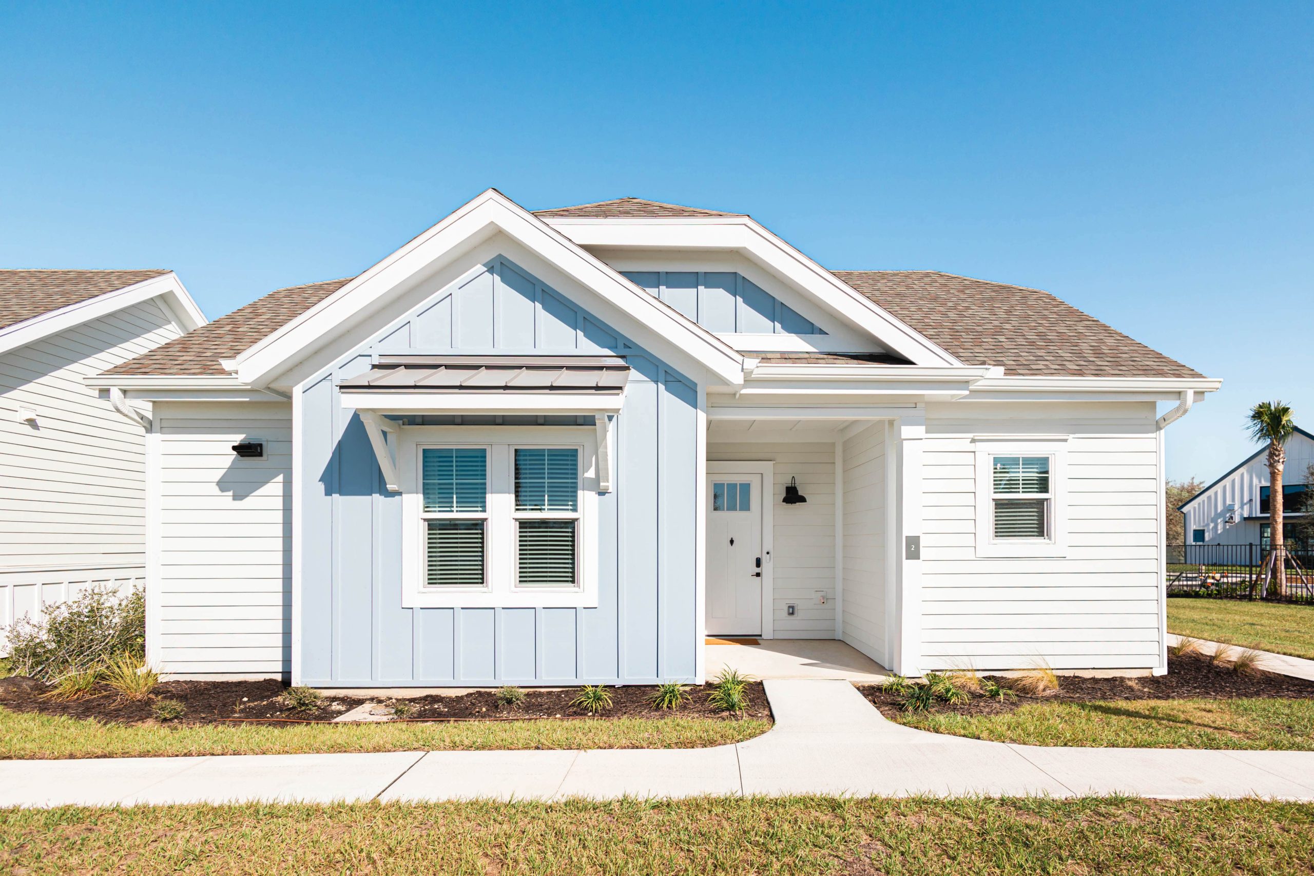 A stingle story single family home